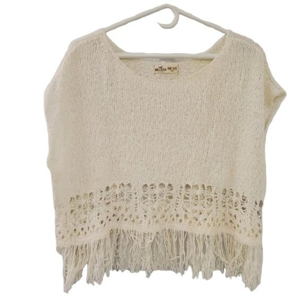 Hollister One Size Cover Up Knit Top